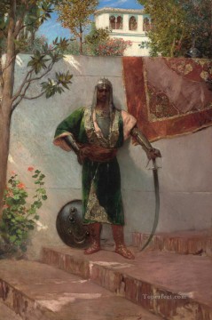 Árabe Painting - Jenízaros Jean Joseph Benjamin Constant Araber